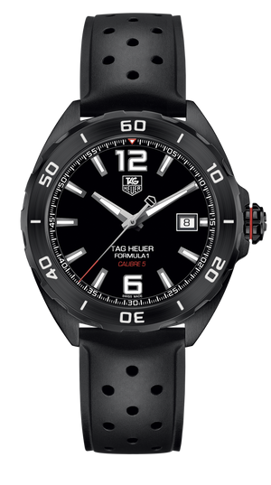 Tag Heuer Formula 1 Black Dial Strap Watch for Men - WAZ2115.FT8023