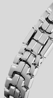 Tag Heuer Link Quartz Diamonds Blue Mother of Pearl Dial Silver Steel Strap Watch for Women - WBC1313.BA0600