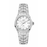Tag Heuer Link Quartz Diamonds Mother of Pearl Dial Silver Steel Strap Watch for Women - WBC1316.BA0600