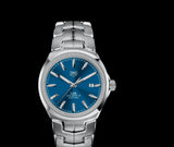 Tag Heuer Link Automatic Blue Dial Silver Steel Strap Watch for Men - WBC2112.BA0603