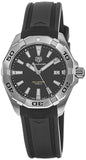 Tag Heuer Aquaracer Quartz Black Dial Black Rubber Strap Watch for Men -  WBD1110.FT8021