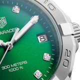 Tag Heuer Aquaracer Emerald Green Dial Watch for Women - WBD1316.BA0740