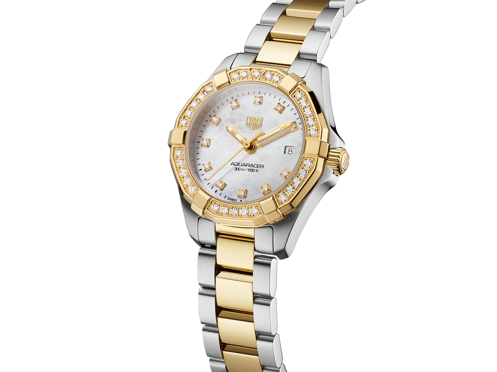 Tag womens 2025 watch with diamonds