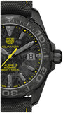 Tag Heuer Aquaracer Carbon Dial Watch for Men - WBD218B.FC6446