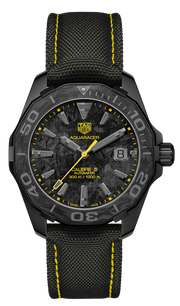 Tag Heuer Aquaracer Carbon Dial Watch for Men - WBD218B.FC6446