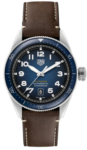 Tag Heuer Autavia Blue Dial Watch for Men - WBE5116.FC8266