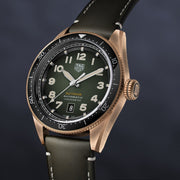 Tag Heuer Autavia Olive Green Dial Watch for Men - WBE5190.FC8268