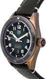 Jam Tangan Pria Tag Heuer Autavia Calibre 5 Automatic Olive Green Dial Green Leather Strap - WBE5190.FC8268