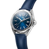 Tag Heuer Formula 1 Quartz Blue Dial Blue Leather Strap Watch for Women - WBJ1312.FC8231