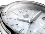 Tag Heuer Formula 1 Mother of Pearl White Dial Silver Steel Strap Watch for Women - WBJ1318.BA0666