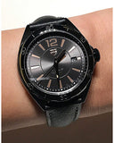 Tag Heuer Formula 1 Quartz Black Dial Black Leather Strap Watch for Women - WBJ1414.FC8234