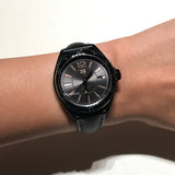 Tag Heuer Formula 1 Quartz Black Dial Black Leather Strap Watch for Women - WBJ1414.FC8234