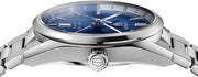 Tag Heuer Carrera Twin Time Blue Dial Silver Steel Strap Watch for Men - WBN201A.BA0640