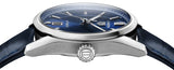 Tag Heuer Carrera Date Blue Dial Blue Leather Strap Watch for Men - WBN2112.FC6504