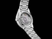 Tag Heuer Carrera Date Blue Dial Silver Steel Strap Watch for Women - WBN2311.BA0001