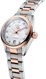 Tag Heuer Carrera Date Automatic Mother of Pearl Dial Two Tone Steel Strap Watch for Women - WBN2450.BD0569