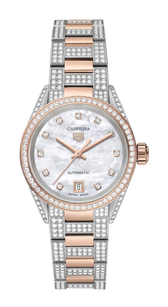 Tag heuer two discount tone ladies watch