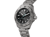 Tag Heuer Aquaracer Professional 200 Solargraph Quartz Black Dial Silver Steel Strap Watch for Men - WBP1180.BF0000