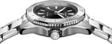 Tag Heuer Aquaracer Professional 200 Quartz Black Dial Silver Steel Strap Watch for Women - WBP1410.BA0622