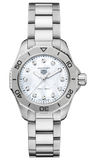 Tag Heuer Aquaracer Professional 200 Quartz White Dial Silver Steel Strap Watch for Women - WBP1411.BA0622