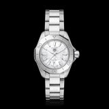 Tag Heuer Aquaracer Professional 200 Quartz Mother of Pearl Dial Silver Steel Strap Watch for Women - WBP1418.BA0622