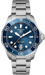 Tag Heuer Aquaracer Professional 300 Automatic Blue Dial Silver Steel Strap Watch for Men - WBP201B.BA0632