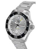 Tag Heuer Aquaracer Professional 300 Automatic Silver Dial Silver Steel Strap Watch for Men - WBP201C.BA0632