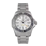 Tag Heuer Aquaracer Professional 300 Automatic Silver Dial Silver Steel Strap Watch for Men - WBP201C.BA0632