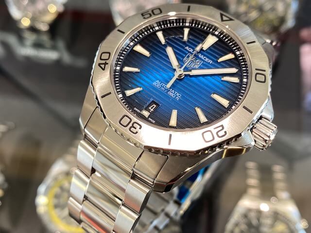 Men's Aquaracer Professional Stainless Steel Bracelet Watch - Blue