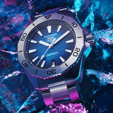 Tag Heuer Aquaracer Professional 200 Automatic Blue Dial Silver Steel Strap Watch for Men - WBP2111.BA0627