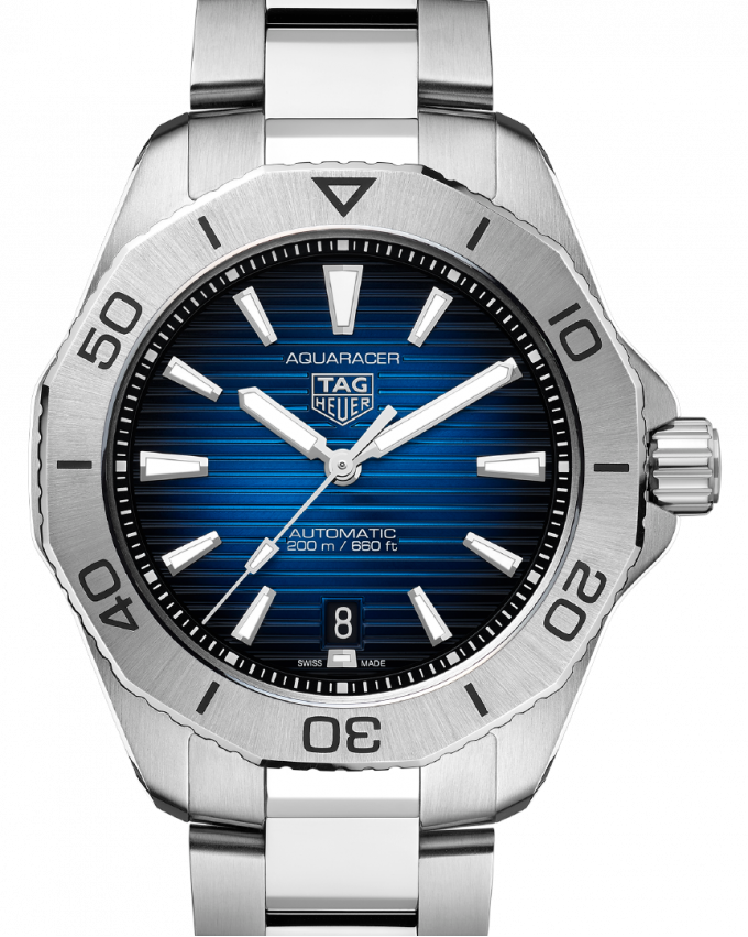 Men's Aquaracer Professional Stainless Steel Bracelet Watch - Blue