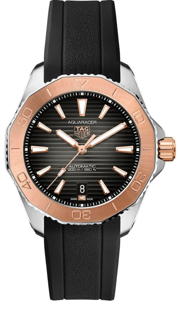 Tag heuer aquaracer on sale automatic rubber strap