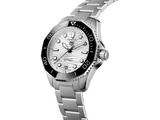 Tag Heuer Aquaracer Professional 300 Automatic White Dial Silver Steel Strap Watch for Men - WBP231C.BA0626