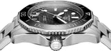 Tag Heuer Aquaracer Professional 300 Automatic Black Dial Silver Steel Strap Watch for Women - WBP231D.BA0626