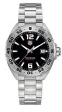 Tag Heuer Formula 1 Black Dial Silver Steel Strap Watch for Men - WAZ1112.BA0875