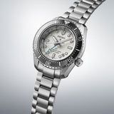 Seiko Prospex Sea Arctic Ocean GMT Limited Edition Silver Dial Silver Steel Strap Watch For Men - SPB439J1
