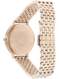 Emporio Armani Dress Quartz Rose Gold Dial Rose Gold Steel Strap Watch For Women - AR11062