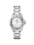 Tag Heuer Aquaracer Professional 200 Quartz Mother of Pearl Dial Silver Steel Strap Watch for Women - WBP1418.BA0622