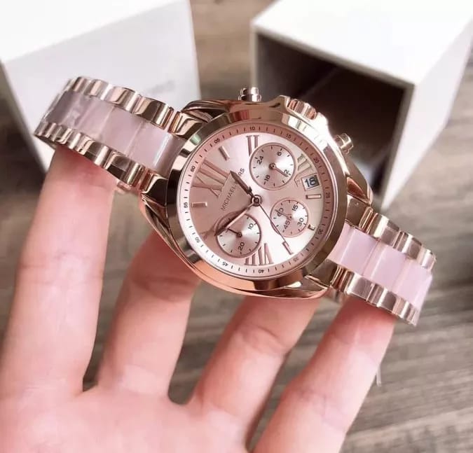 Bradshaw michael clearance kors rose gold