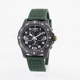 Breitling Endurance Pro Black Dial Green Rubber Strap Watch for Men - X82310D31B1S1