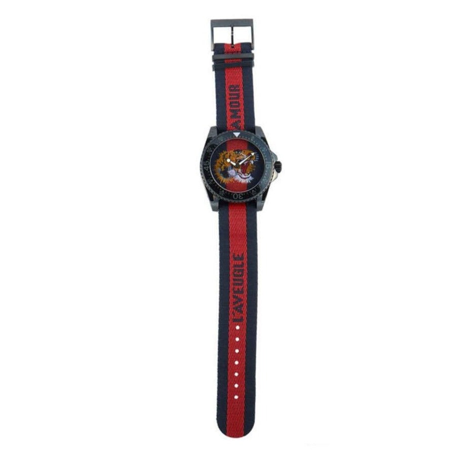 GUCCI腕時計 GUCCI G-Frame Quartz 14x34MM Black Dial Leather Women's Watch