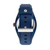 Gucci Sync Quartz Blue Dial Blue Rubber Strap Watch For Men - YA137304