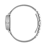 Gucci Diamantissima Quartz Diamonds Mother of Pearl Dial Silver Mesh Bracelet Watch for Women - YA141504