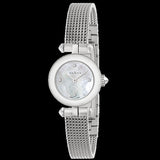 Gucci Diamantissima Diamonds Mother of Pearl Dial Silver Mesh Bracelet Watch for Women - YA141512