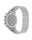 Gucci Grip Collection Quartz Silver Dial Silver Steel Strap Watch For Men - YA157302