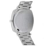 Gucci Grip Quartz Silver Dial Silver Steel Strap Watch For Men - YA157501