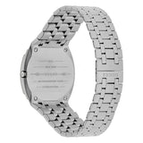 Gucci 25H Quartz Silver Dial Silver Steel Strap Watch For Women - YA163402