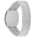 Gucci 25H Quartz Silver Dial Silver Steel Strap Unisex Watch - YA163407