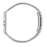 Gucci 25H Quartz Silver Dial Silver Steel Strap Unisex Watch - YA163407