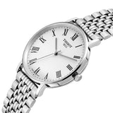 Tissot T Classic Everytime White Dial Jam Tangan Gelang Jaring Perak Untuk Pria - T109.410.11.033.00